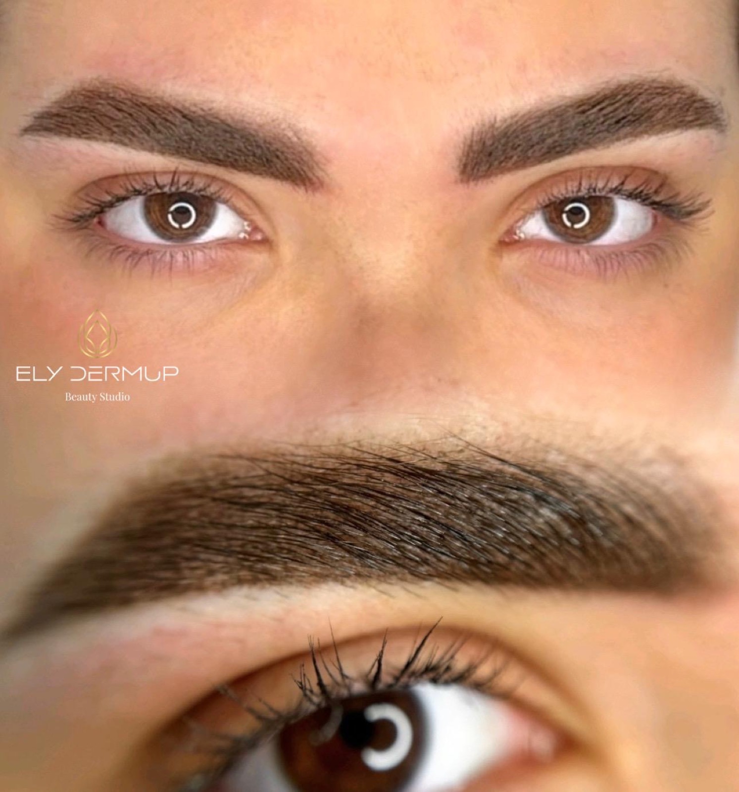 Trucco permanente sopracciglia effetto ombretto